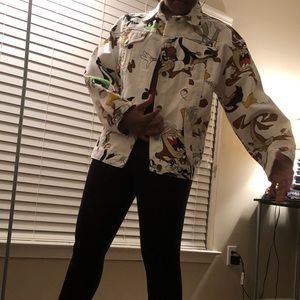 Multi color looney toons jacket